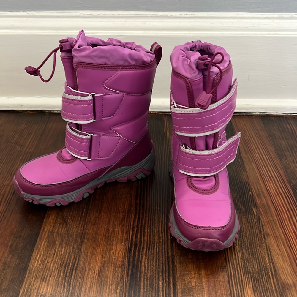 Kids Lands’ End Snow Boots, Kids Size: 12
